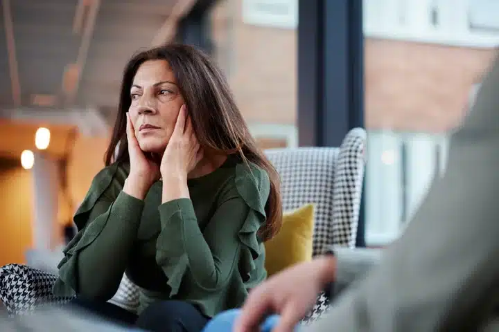 Woman thinking